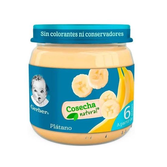 Imagen de Papilla de plátano Gerber etapa 2 113g