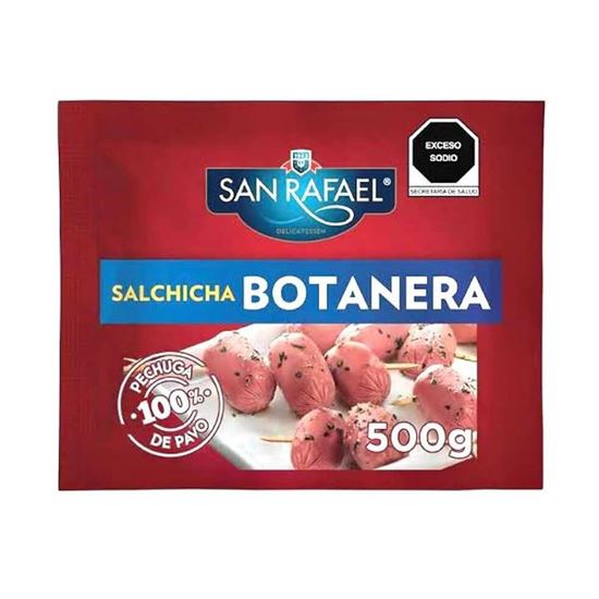 Imagen de Salchicha de pavo botanera San Rafael Delicatessen 500g