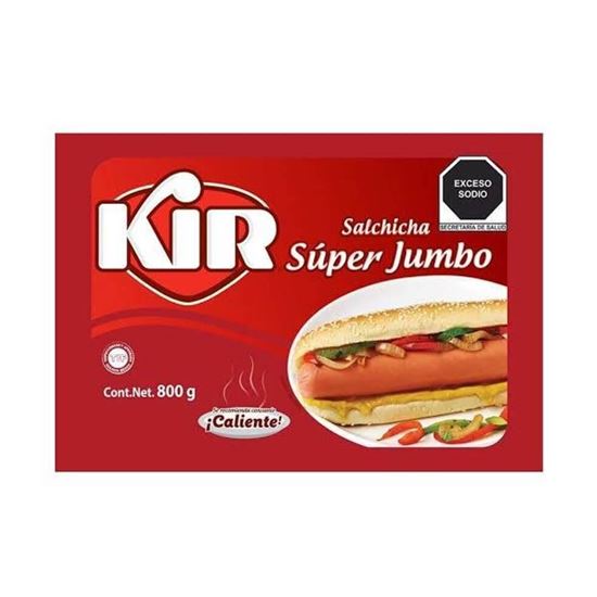 Imagen de Salchichas super jumbo KIR 800g