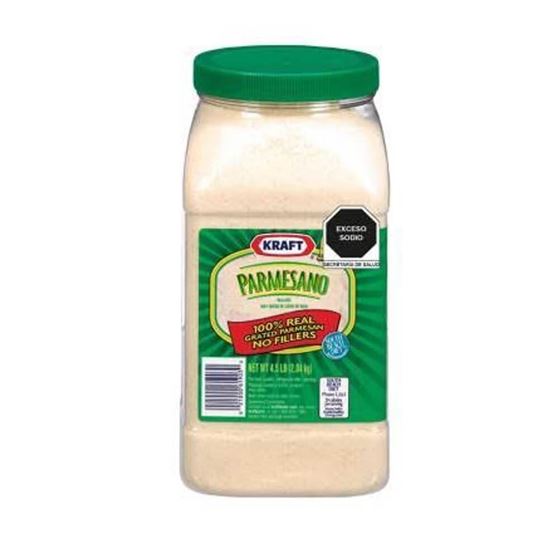 Imagen de Queso parmesano rallado Kraft bote 2.04kg