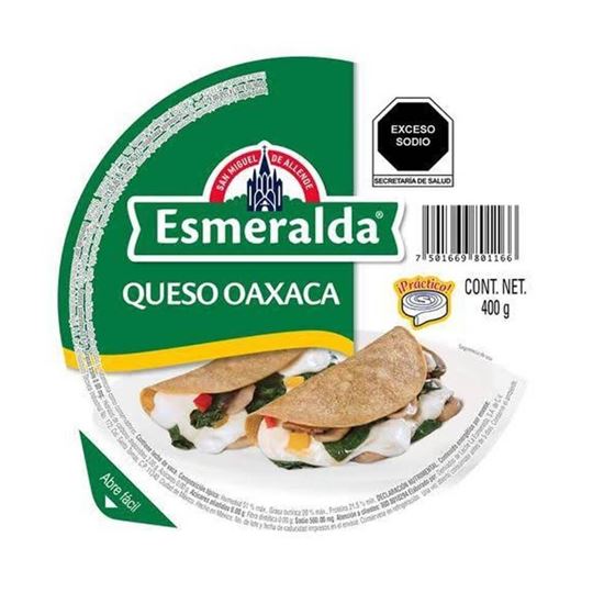 Imagen de Queso Oaxaca Esmeralda 400g