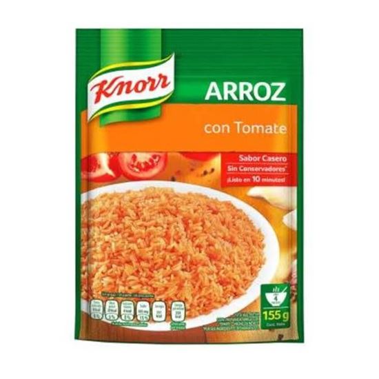 Imagen de Arroz instantáneo Knorr con tomate 155g