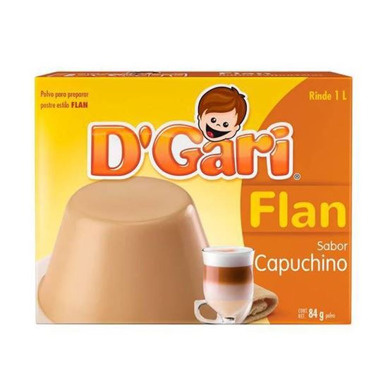 Imagen de Flan D'Gari sabor capuchino 84g