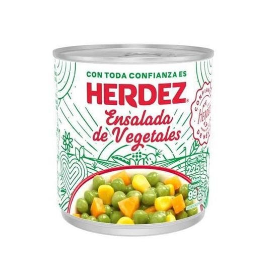 Imagen de Ensalada de vegetales Herdez en lata 225g