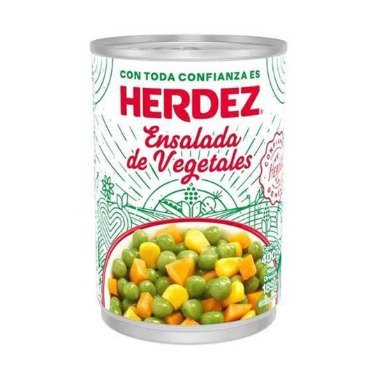 Imagen de Ensalada de vegetales Herdez en lata 400g