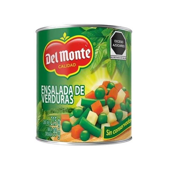 Imagen de Ensalada de verduras Del Monte en lata 215g