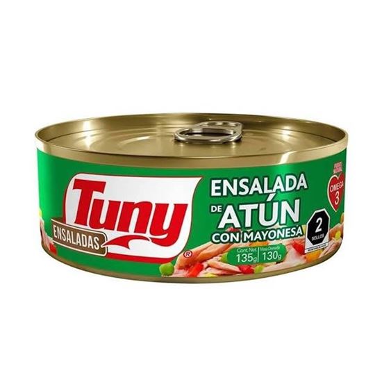Imagen de Ensalada de atún con mayonesa Tuny en lata 135g