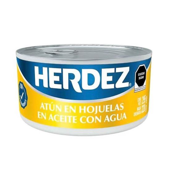 Imagen de Lomo de atún aleta amarilla en aceite Herdez en lata 295g