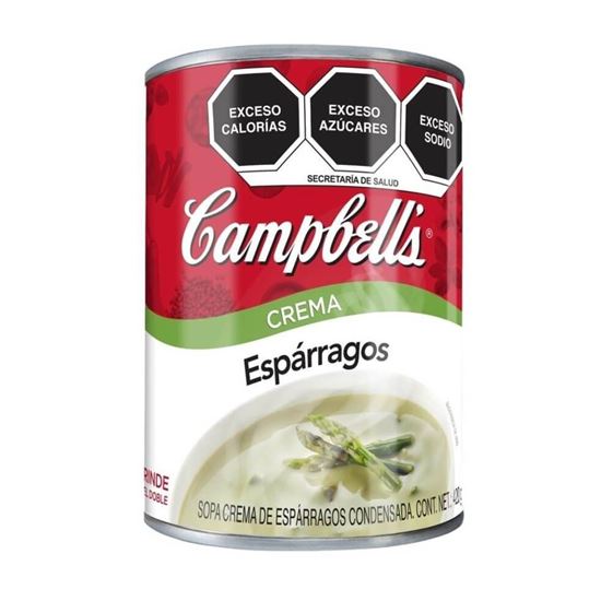 Imagen de Crema de espárragos Campbell's en lata 420g