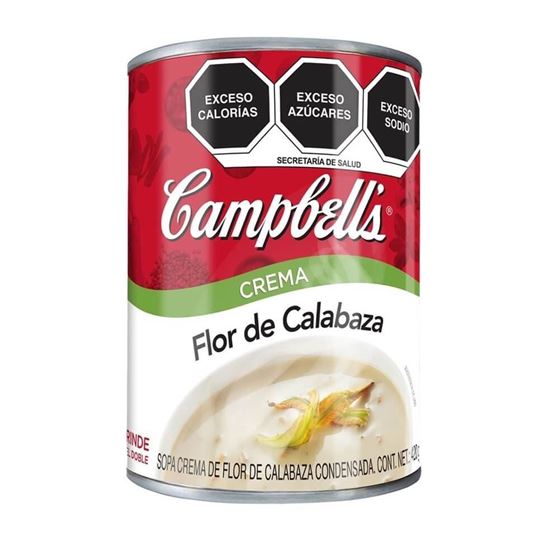Imagen de Crema de flor de calabaza Campbell's en lata 420g