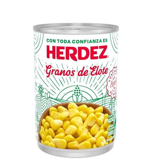 Imagen de Granos de elote Herdez en lata 400g