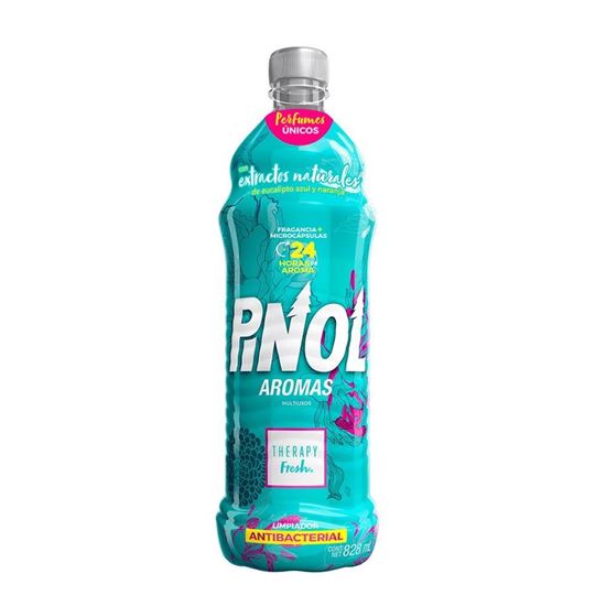 Imagen de Limpiador antibacterial multiusos aroma Therapy Fresh Pinol de 828ml