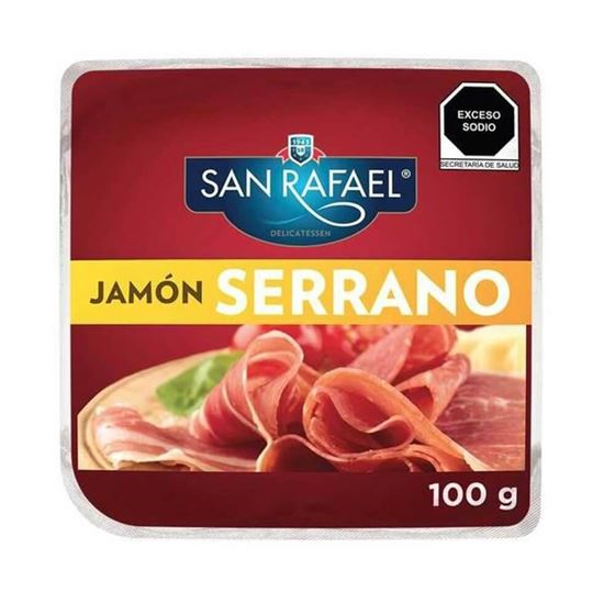Imagen de Jamón serrano San Rafael 100g