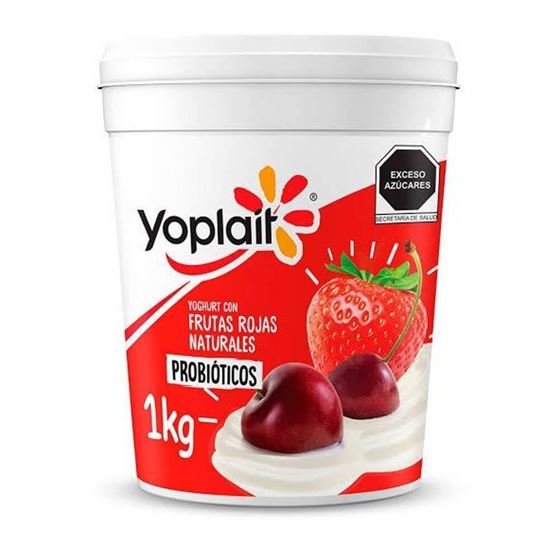 Imagen de Yoghurt sabor frutas rojas Yoplait 1kg