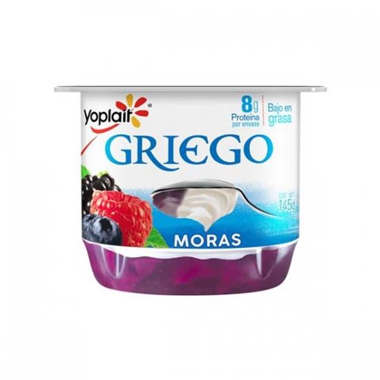 Imagen de Yoghurt griego sabor moras Yoplait 145g