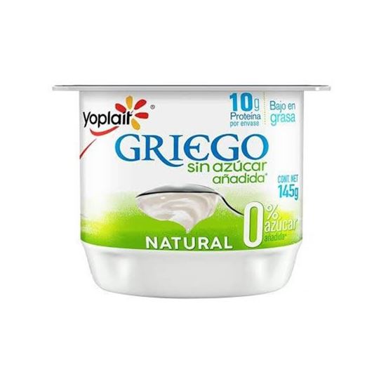 Imagen de Yoghurt griego natural sin azucar Yoplait 145g