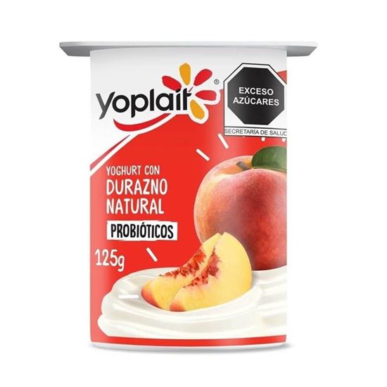 Imagen de Yoghurt sabor durazno Yoplait 125g