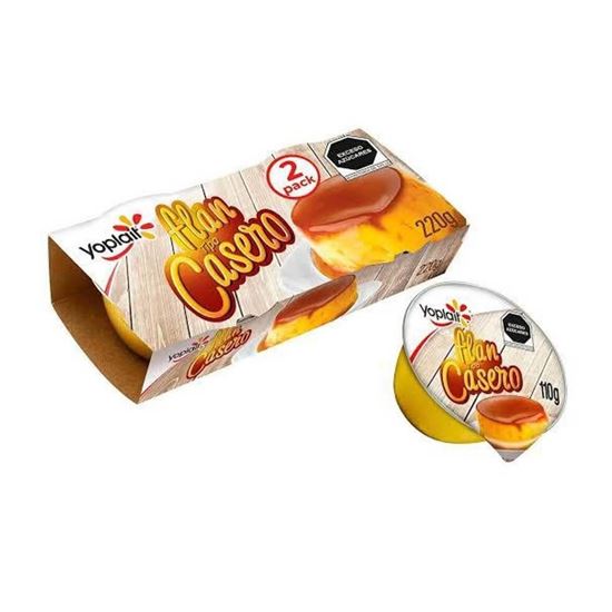 Imagen de Flan horneado 2 pack Yoplait 220g
