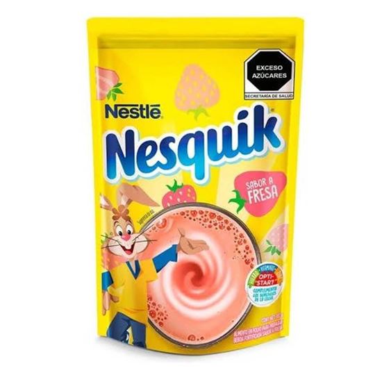 Imagen de Polvo para preparar bebida sabor fresa Nestlé Nesquik 357g