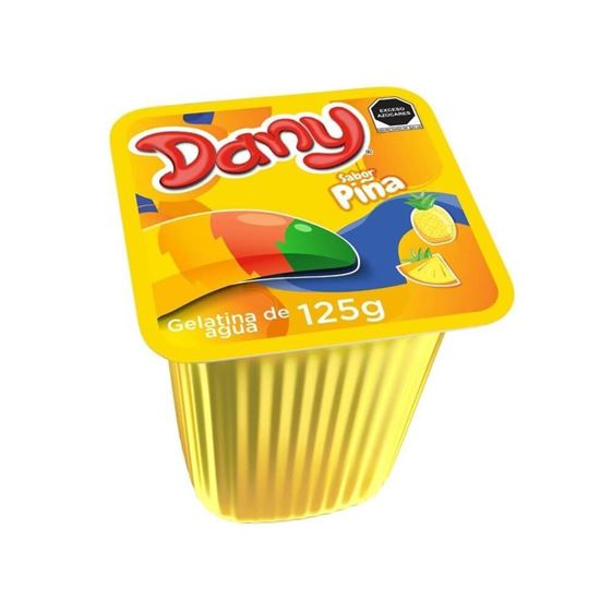 Imagen de Gelatina de agua Dany sabor piña 125g