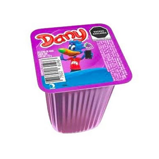 Imagen de Gelatina de agua Dany sabor uva 125g