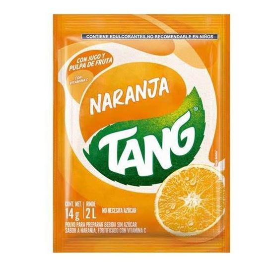 Imagen de Polvo para preparar bebida Tang sabor naranja 13g