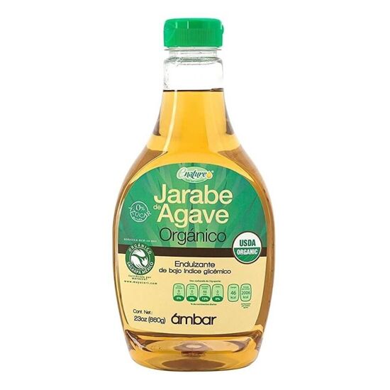 Imagen de Jarabe de agave ámbar orgánico Enature 660g