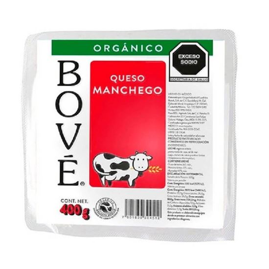 Imagen de Queso manchego orgánico Bové 400g