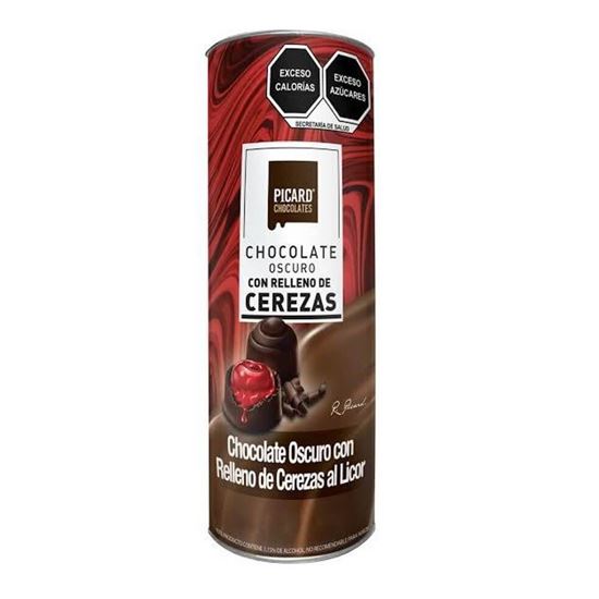 Imagen de Chocolate oscuro con relleno de cereza Picard tubo de 180g