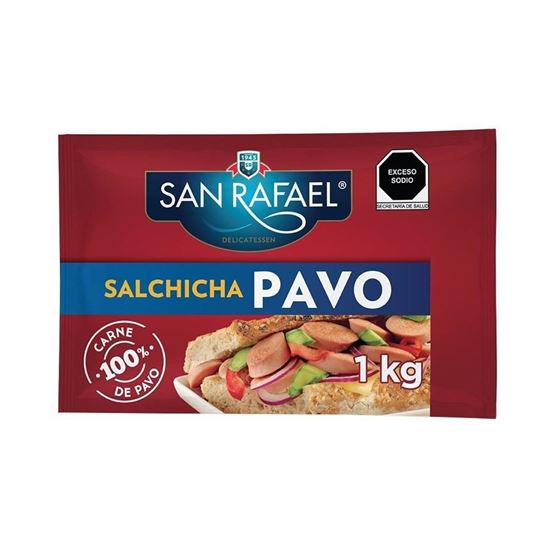 Imagen de Salchicha de pavo San Rafael Delicatessen 1kg
