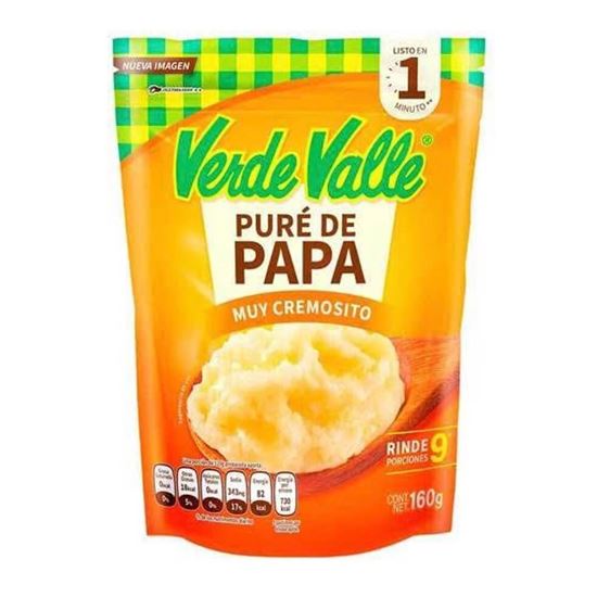 Imagen de Puré de papa Verde Valle en bolsa 160g
