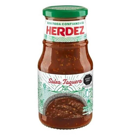 Imagen de Salsa taquera Herdez roja 453g