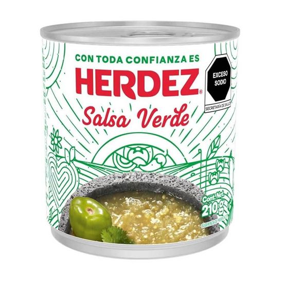 Imagen de Salsa verde Herdez en lata 210g