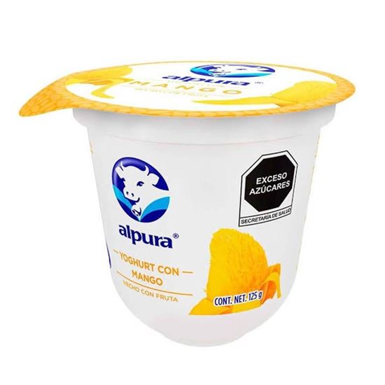 Imagen de Yoghurt con mango Alpura en vaso 125g