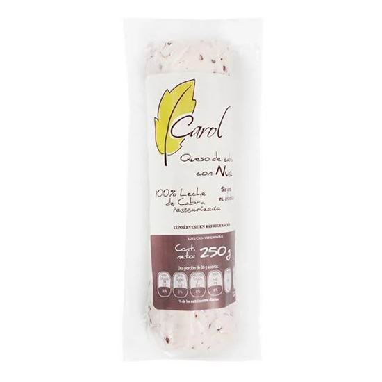 Imagen de Queso de cabra con nuez Carol 250g