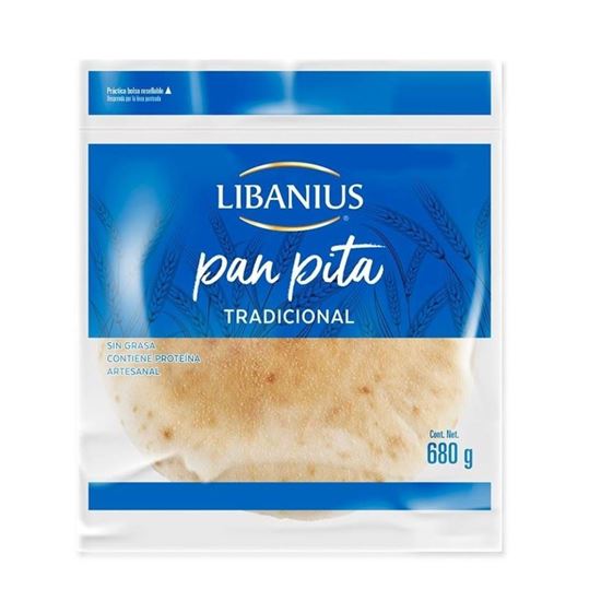 Imagen de Pan Pita Libanius Tradicional 680g