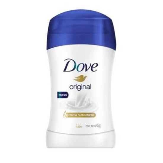 Imagen de Antitranspirante Dove original en barra para dama 45g