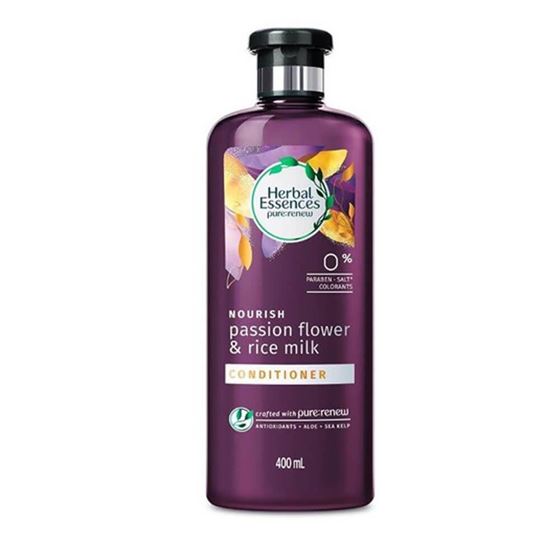 Imagen de Acondicionador Herbal Essences bío:renew nourish passion flower & rice milk 400ml