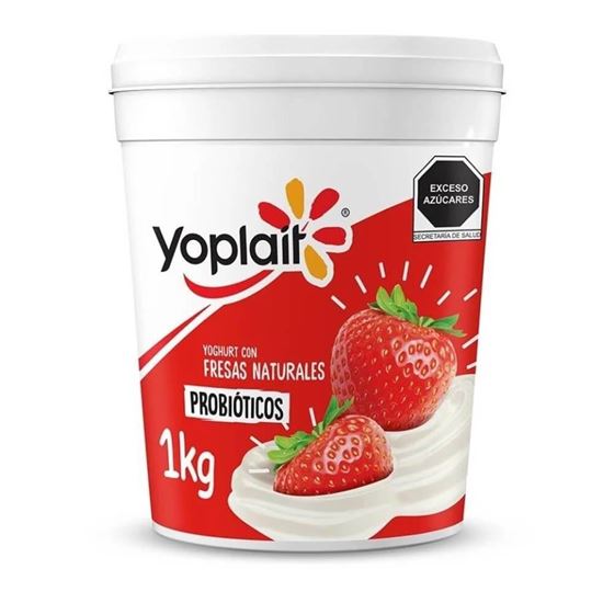 Imagen de Yogurt Yoplait con fresas 1kg