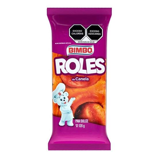 Imagen de Roles de canela Bimbo con pasas 120g
