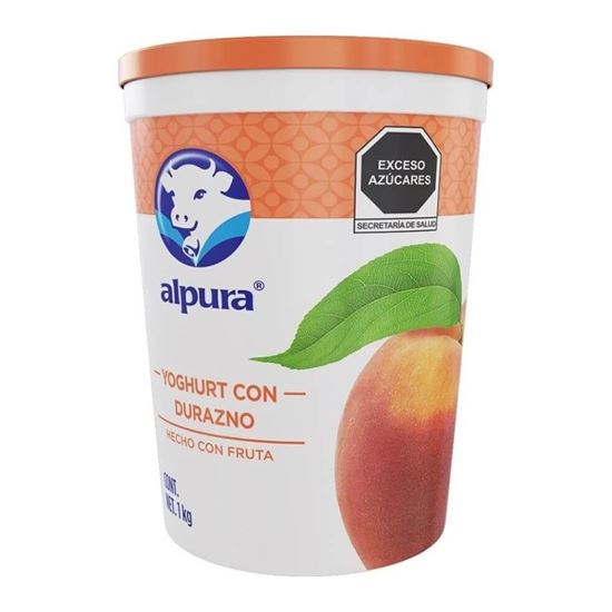 Imagen de Yoghurt con durazno Alpura 900g