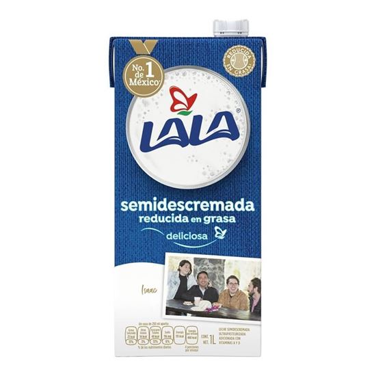 Imagen de Leche Lala semidescremada 1L
