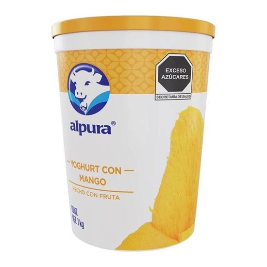 Imagen de Yoghurt con mango Alpura 900g