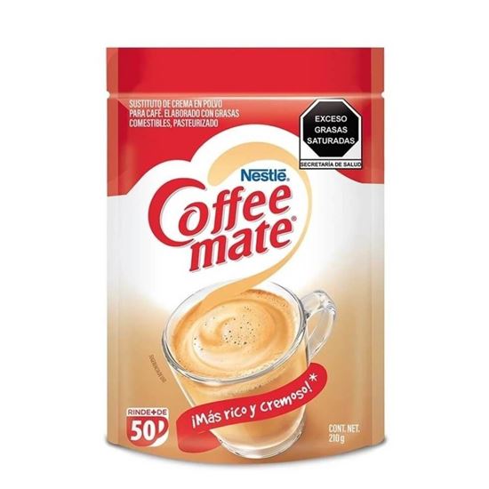 Imagen de Sustituto de crema en polvo para café Nestlé Coffee Mate en bolsa 210g
