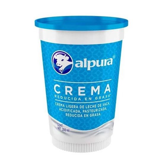 Imagen de Crema reducida en grasa Alpura 200ml