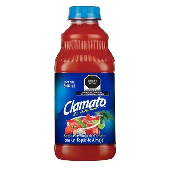 Imagen de Cóctel de tomate y almeja Clamato el original 946ml