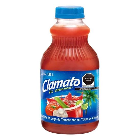 Imagen de Cóctel de tomate y almeja Clamato el original 1.89L