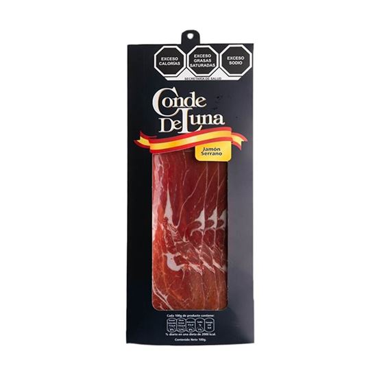 Imagen de Jamón serrano Conde de Luna 100g