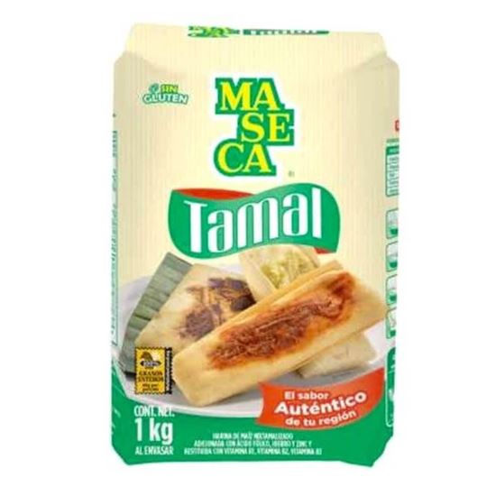 Imagen de Harina de maíz para tamal Maseca 1kg