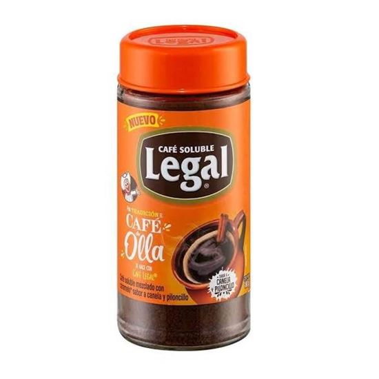 Imagen de Café soluble sabor canela y piloncillo Café Legal de Olla 180g